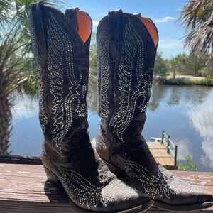 Old Gringo Eagle Swarovski crystal Cowboy Boots